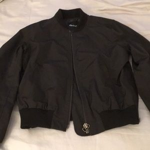 Madewell rain bomber jacket